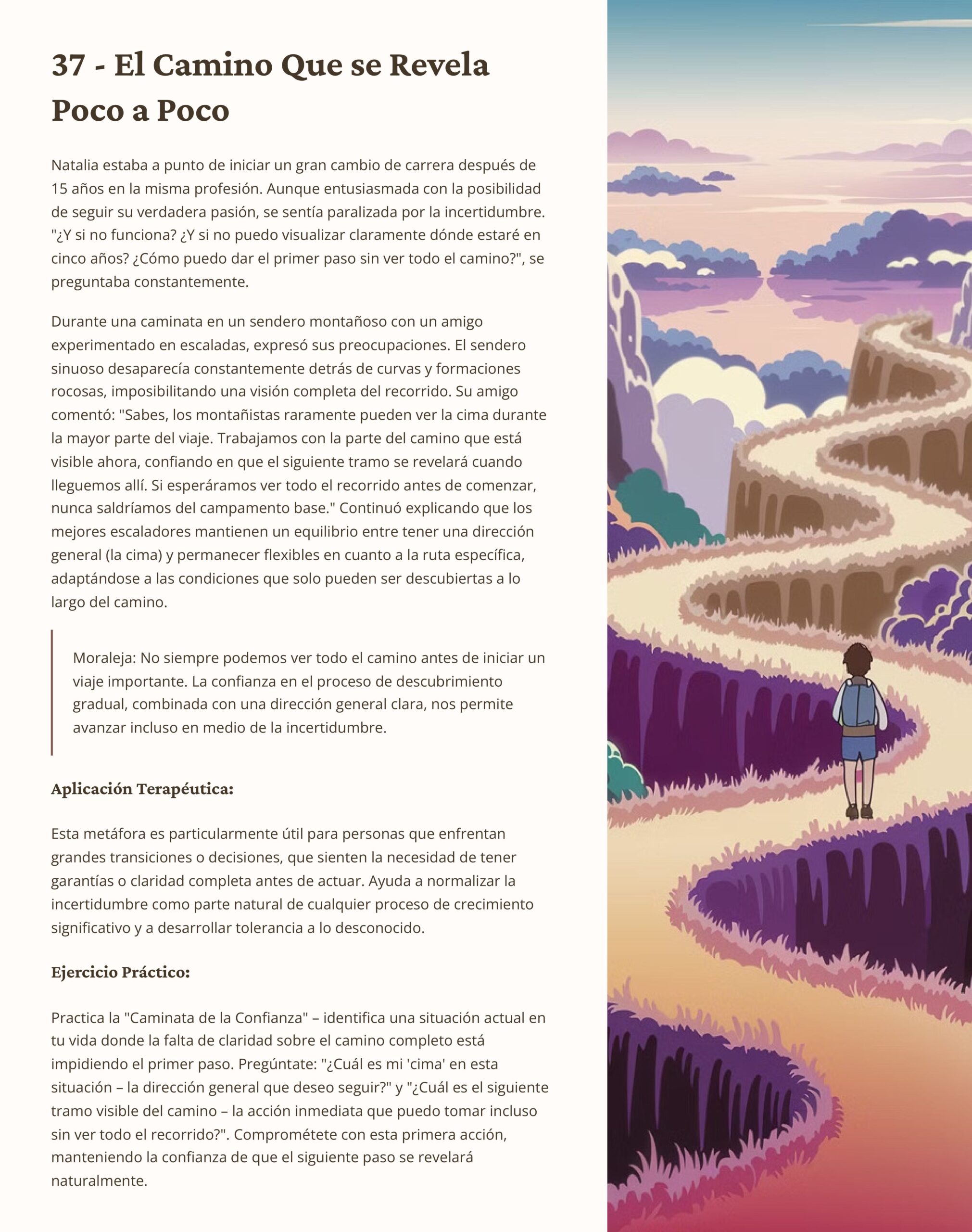 100 Metáforas Terapêuticas -Aceptación y Paz Interior - Volumen 10-imagens-38
