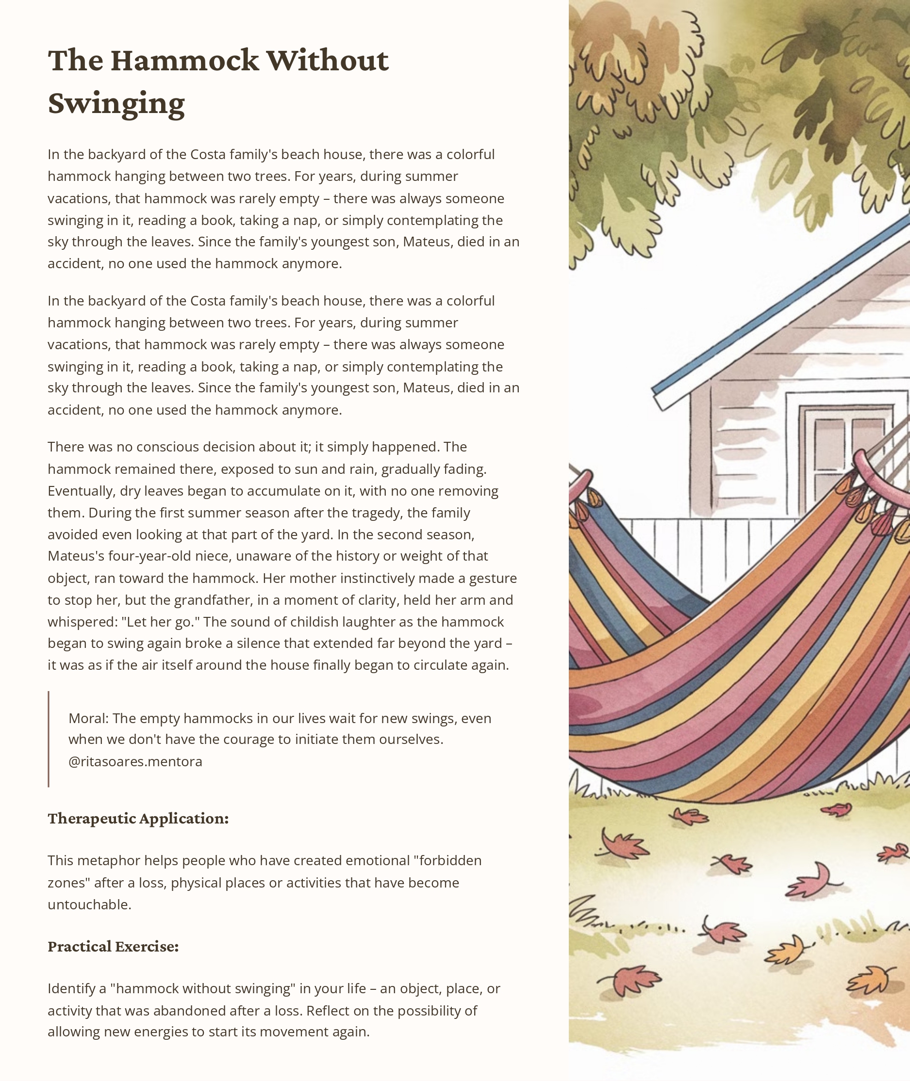 100 Therapeutic Metaphors - Sadness and Loss - Volume 3_page-0034