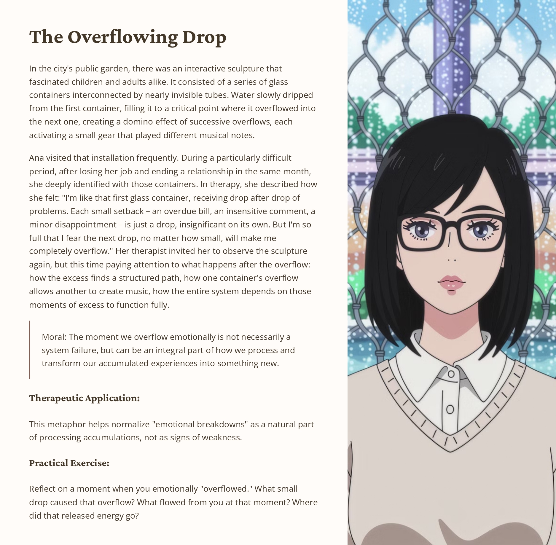 100 Therapeutic Metaphors - Sadness and Loss - Volume 3_page-0052